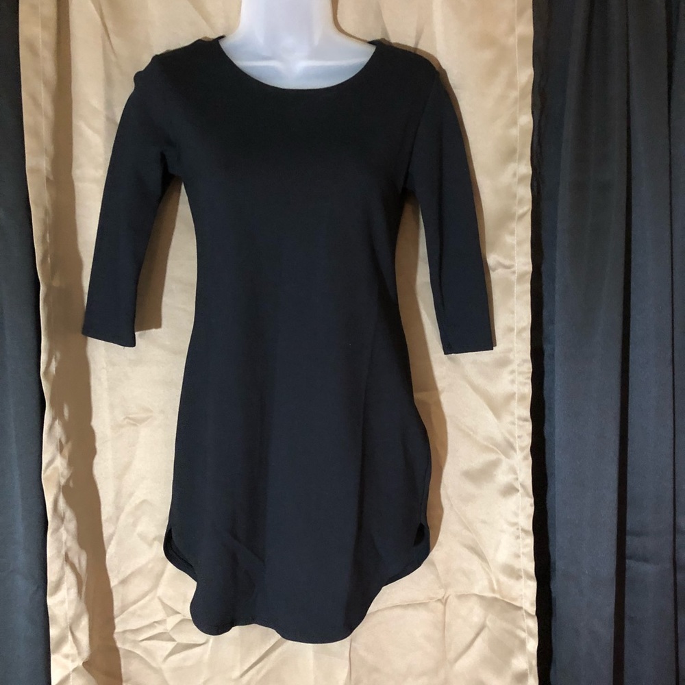 Agaci Mini Black Dress